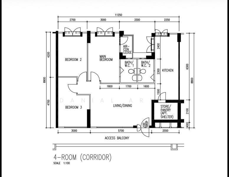 185A Rivervale Crescent, 185A Rivervale Crescent, Hougang / Punggol / Sengkang, 3 Bedrooms, 980 sqft, HDB Flat For Sale, by Danial Arif, 500269247 - PropertyGuru.com.sg