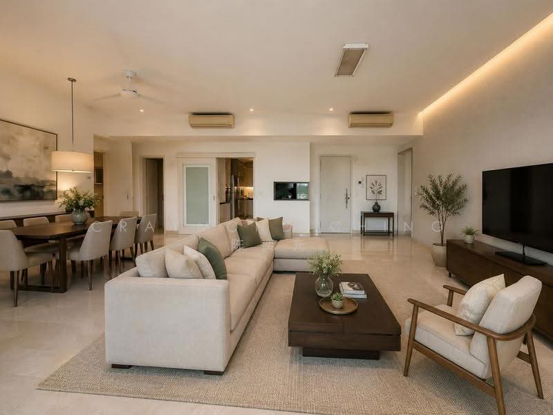 Balmoral Hills, 9 Balmoral Park, Tanglin / Holland / Bukit Timah, 4 Bedrooms, 1,841 sqft, Condominium For Rent, by Craymond Ching 陈奕充, 500269273 - Living Room - PropertyGuru.com.sg