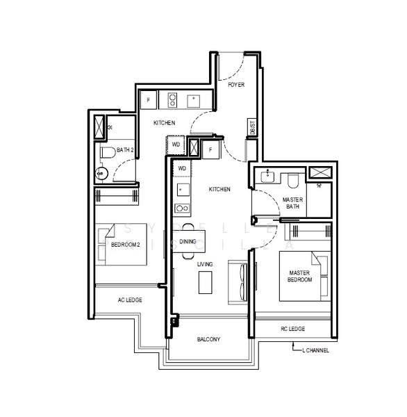 Grand Dunman, 8 Dunman Road, East Coast / Marine Parade, 2 Bedrooms, 775 sqft, Condominium For Rent, by Sydelle Priscilla, 500269288 - PropertyGuru.com.sg