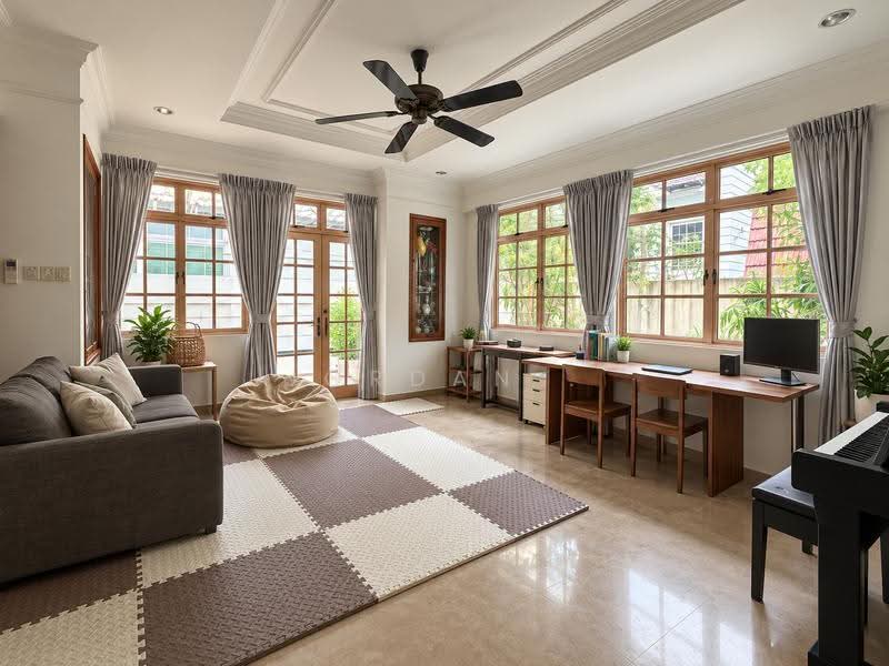 Woodgrove Estate, 27 Woodgrove Avenue, Admiralty / Woodlands, 6 Bedrooms, 7,000 sqft, Detached House For Sale, by Jordan ., 500269296 - Living Room - PropertyGuru.com.sg