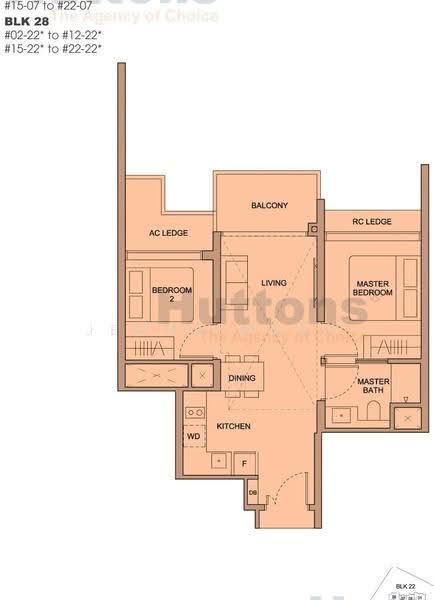 Hillock Green, 22-28 Lentor Central, Mandai / Upper Thomson, 2 Bedrooms, 624 sqft, Condominium For Sale, by Jemma Mark, 500269319 - PropertyGuru.com.sg