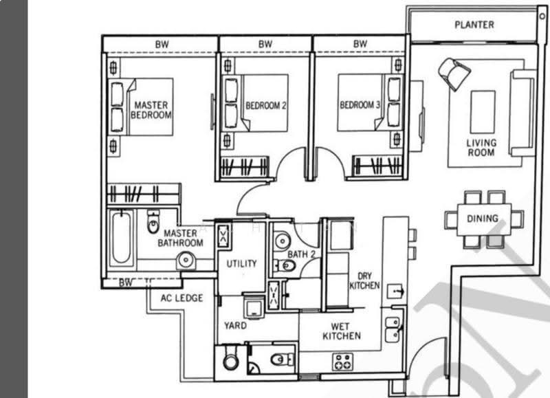 The Centris, 71 Jurong West Central 3, Boon Lay / Jurong / Tuas, 3 Bedrooms, 1,238 sqft, Apartment For Sale, by Zach Tan, 500269336 - PropertyGuru.com.sg