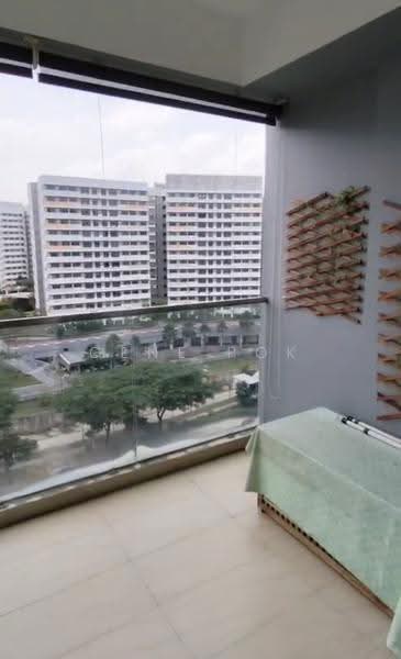 The Tampines Trilliant, 21 Tampines Central 7, Pasir Ris / Tampines, 2 Bedrooms, 827 sqft, Condominium For Rent, by Gene Pok, 500269346 - Balcony - PropertyGuru.com.sg