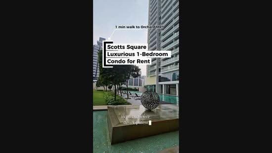Scotts Square, 8 Scotts Road, Orchard / River Valley, 1 Bedroom, 624 sqft, Condominium For Rent, by Audrey Lin, 500269359 - PropertyGuru.com.sg
