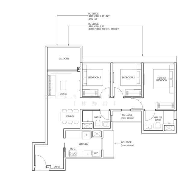 PARKTOWN Residence, Tampines Street 62, Pasir Ris / Tampines, 3 Bedrooms, 947 sqft, Condominium For Sale, by Charlene Lim (林静龄), 500269371 - PropertyGuru.com.sg