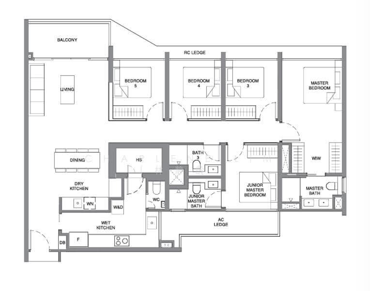 Pinery Residences, Tampines Street 94, Bedok / Upper East Coast, 5 Bedrooms, 1,475 sqft, Condominium For Sale, by Charlene Lim (林静龄), 500269377 - PropertyGuru.com.sg