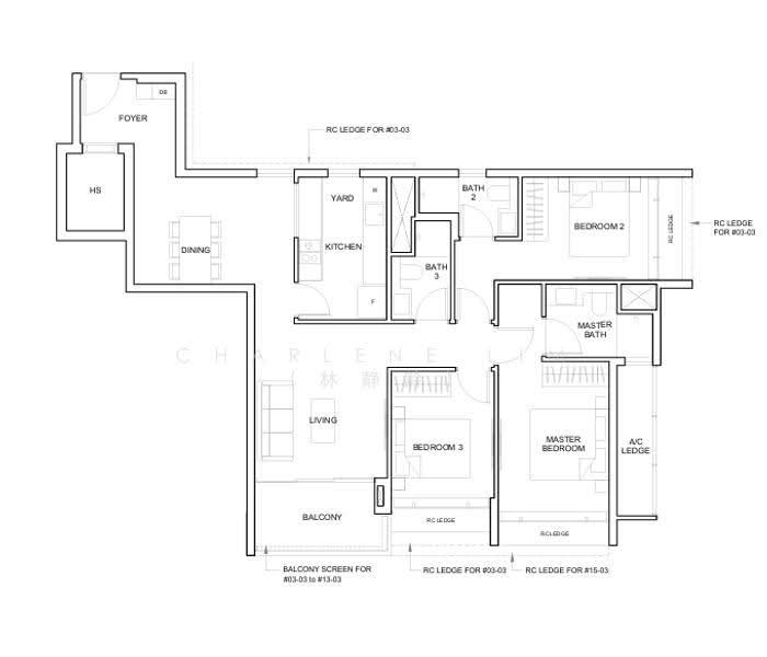 The Arcady At Boon Keng, 1037 Serangoon Road, Balestier / Toa Payoh, 3 Bedrooms, 980 sqft, Condominium For Sale, by Charlene Lim (林静龄), 500269378 - PropertyGuru.com.sg