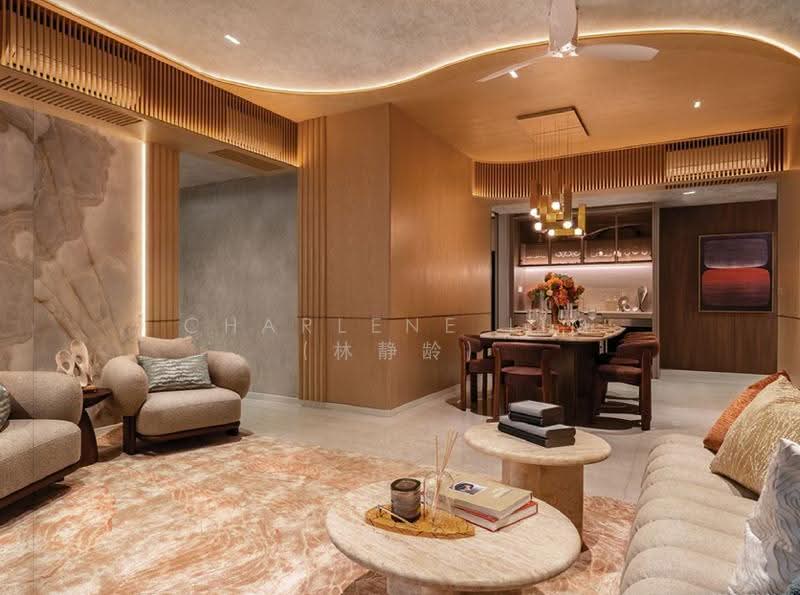 The Arcady At Boon Keng, 1037 Serangoon Road, Balestier / Toa Payoh, 3 Bedrooms, 980 sqft, Condominium For Sale, by Charlene Lim (林静龄), 500269378 - Living Room - PropertyGuru.com.sg