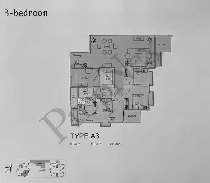 Grosvenor View, 1 Lengkong Empat, Eunos / Geylang / Paya Lebar, 3 Bedrooms, 1,313 sqft, Condominium For Sale, by Mark Sim, 500269393 - PropertyGuru.com.sg