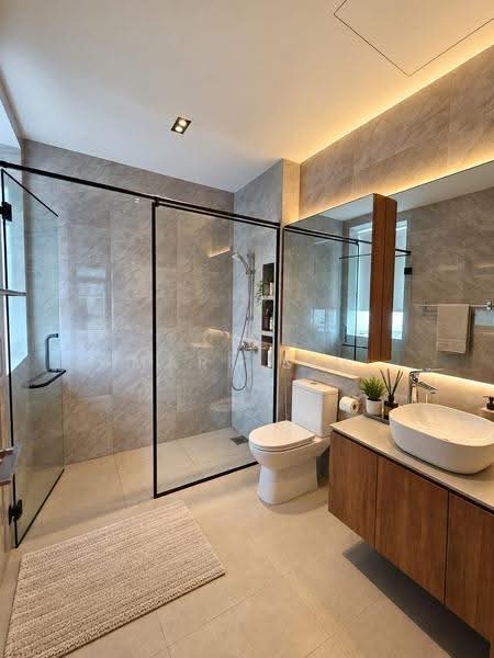 Grosvenor View, 1 Lengkong Empat, Eunos / Geylang / Paya Lebar, 3 Bedrooms, 1,313 sqft, Condominium For Sale, by Mark Sim, 500269393 - Bathroom - PropertyGuru.com.sg