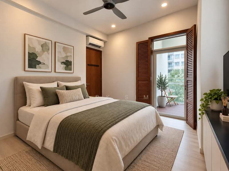 Grosvenor View, 1 Lengkong Empat, Eunos / Geylang / Paya Lebar, 3 Bedrooms, 1,313 sqft, Condominium For Sale, by Mark Sim, 500269393 - Bedroom - PropertyGuru.com.sg