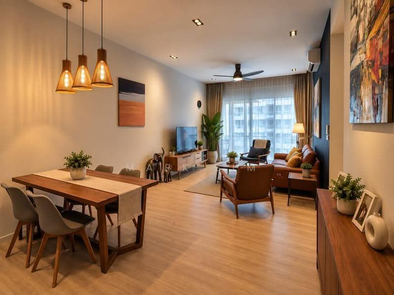 Grosvenor View, 1 Lengkong Empat, Eunos / Geylang / Paya Lebar, 3 Bedrooms, 1,313 sqft, Condominium For Sale, by Mark Sim, 500269393 - Living Room - PropertyGuru.com.sg