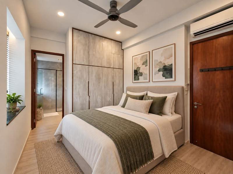 Grosvenor View, 1 Lengkong Empat, Eunos / Geylang / Paya Lebar, 3 Bedrooms, 1,313 sqft, Condominium For Sale, by Mark Sim, 500269393 - Bedroom - PropertyGuru.com.sg