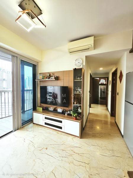 Queens Peak, 3 Dundee Road, Alexandra / Commonwealth, 3 Bedrooms, 947 sqft, Condominium For Sale, by Raymond Tan, 500269399 - Living Room - PropertyGuru.com.sg