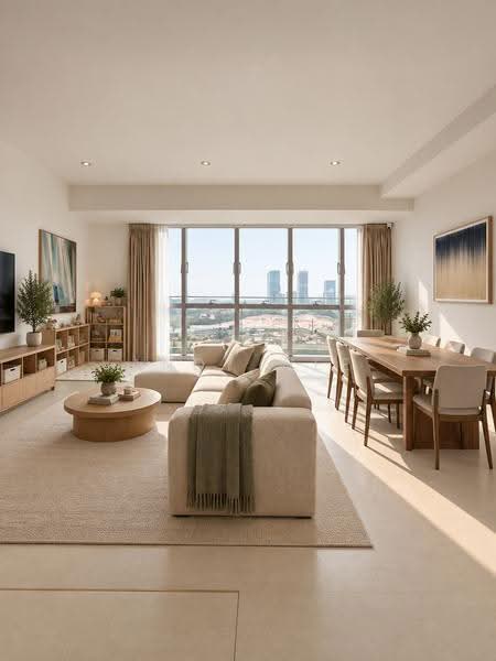 Reflections at Keppel Bay, 23 Keppel Bay View, Harbourfront / Telok Blangah, 3 Bedrooms, 1,507 sqft, Condominium For Rent, by Andy Wee, 500269414 - Living Room - PropertyGuru.com.sg