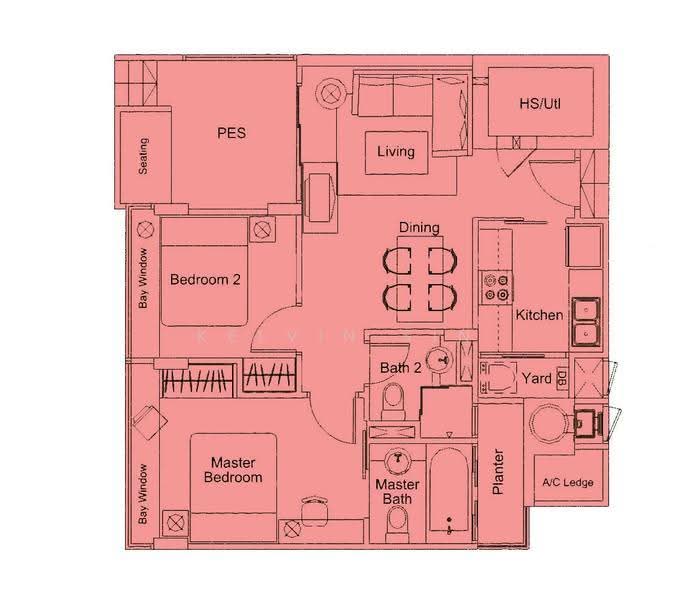 D'Cambridge, 60 Cambridge Road, Farrer Park / Serangoon Rd, 2 Bedrooms, 743 sqft, Apartment For Rent, by Kelvin Sin, 500269419 - PropertyGuru.com.sg