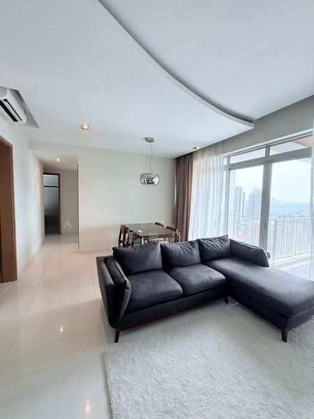 The Metropolitan Condominium, 6 Alexandra View, Alexandra / Commonwealth, 2 Bedrooms, 1,066 sqft, Condominium For Rent, by Anthea Yeo 杨丽娇, 500269422 - Living Room - PropertyGuru.com.sg