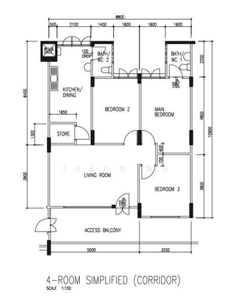 680 Hougang Avenue 8, 680 Hougang Avenue 8, Hougang / Punggol / Sengkang, 3 Bedrooms, 904 sqft, HDB Flat For Rent, by Jason Ng, 500269439 - PropertyGuru.com.sg