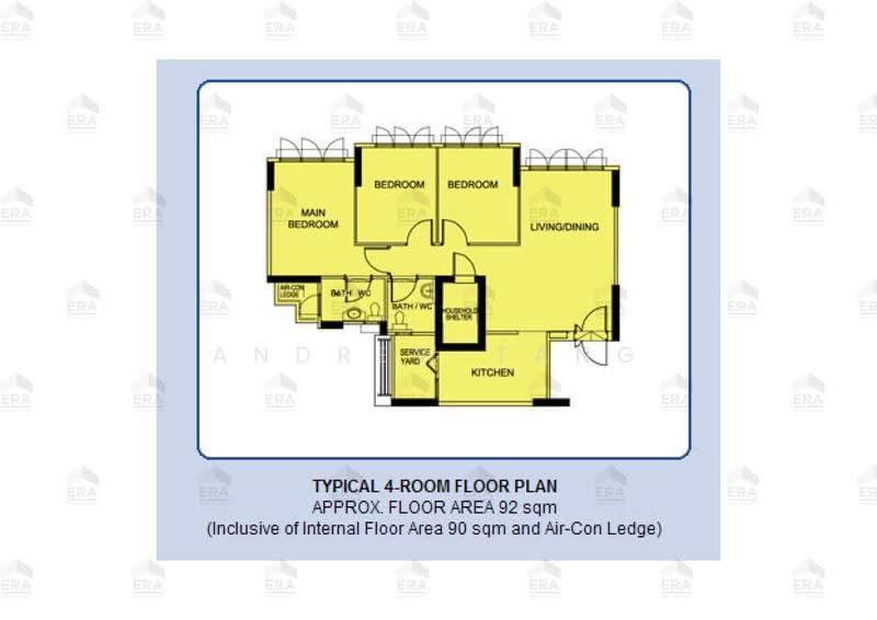 661C Edgedale Plains, 661C Edgedale Plains, Hougang / Punggol / Sengkang, 3 Bedrooms, 990 sqft, HDB Flat For Sale, by Andrew Tang, 500269441 - PropertyGuru.com.sg