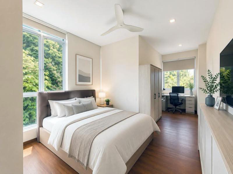 Rare Freehold Corner Terrace in D20, Ang Mo Kio / Bishan / Thomson, 6 Bedrooms, 4,600 sqft, Corner Terrace For Sale, by Ivan Lim, 500269446 - Bedroom - PropertyGuru.com.sg