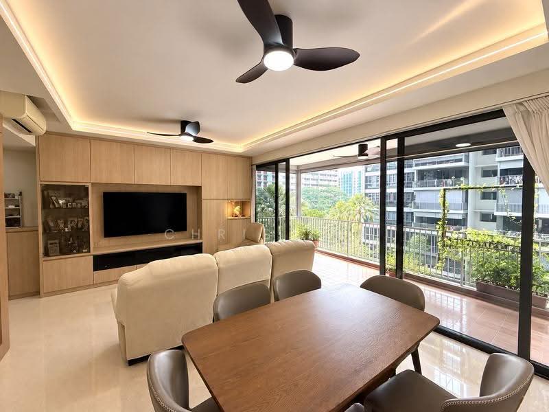 SkyPark Residences, 5 Sembawang Crescent, Sembawang / Yishun, 4 Bedrooms, 1,313 sqft, Condominium For Sale, by Chris Tan, 500269465 - Living Room - PropertyGuru.com.sg