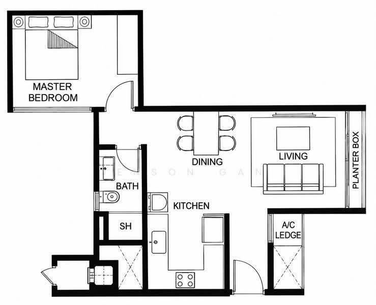Estilo, 71 Wilkie Road, Orchard / River Valley, 1 Bedroom, 527 sqft, Apartment For Rent, by Jenson Gan, 500269473 - PropertyGuru.com.sg