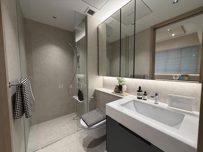 River Green, 11 River Valley Road, Orchard / River Valley, 1 Bedroom, 603 sqft, Condominium For Sale, by Mandy Koh, 500269495 - Bathroom - PropertyGuru.com.sg
