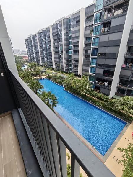 Treasure at Tampines, 57 Tampines Lane, Pasir Ris / Tampines, 2 Bedrooms, 678 sqft, Condominium For Rent, by Roger TTK, 500269508 - Pool View - PropertyGuru.com.sg