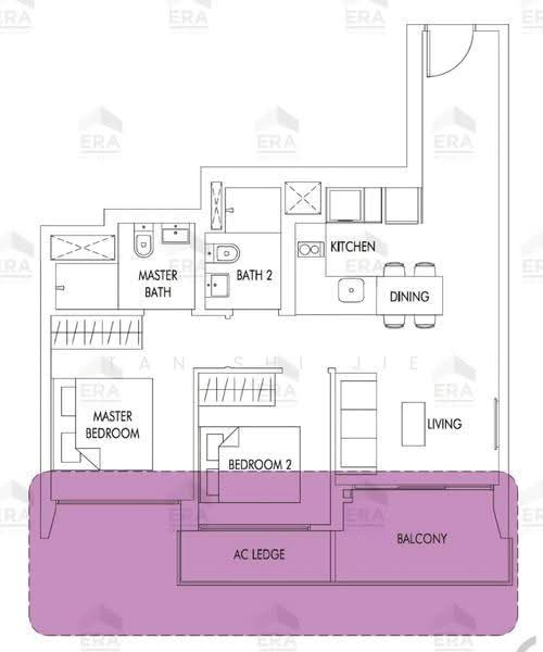 Sol Acres, 2 Choa Chu Kang Grove, Dairy Farm / Bukit Panjang / Choa Chu Kang, 2 Bedrooms, 732 sqft, Condominium For Rent, by Tan Shi Jie, 500269514 - PropertyGuru.com.sg