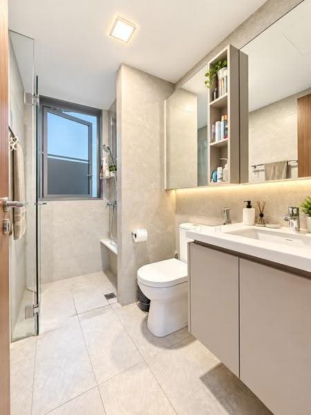 The Visionaire, 184 Canberra Drive, Sembawang / Yishun, 3 Bedrooms, 980 sqft, Condominium For Sale, by Myra Goh, 500269533 - Bathroom - PropertyGuru.com.sg