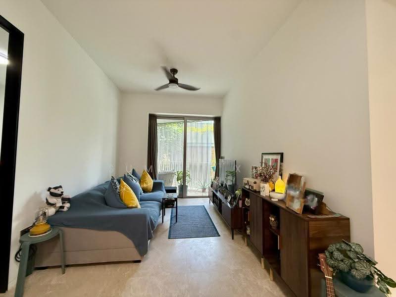 The Reef at King's Dock, 2 Harbourfront Avenue, Harbourfront / Telok Blangah, 2 Bedrooms, 893 sqft, Condominium For Rent, by Summer Xia, 500269537 - Living Room - PropertyGuru.com.sg