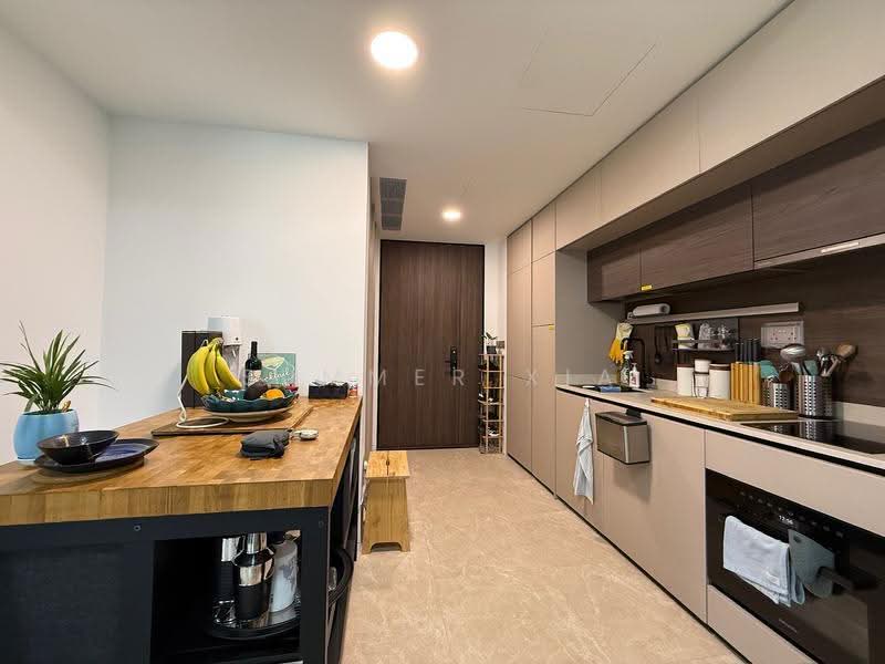 The Reef at King's Dock, 2 Harbourfront Avenue, Harbourfront / Telok Blangah, 2 Bedrooms, 893 sqft, Condominium For Rent, by Summer Xia, 500269537 - Kitchen - PropertyGuru.com.sg