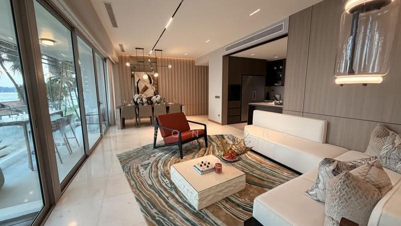The Oceanfront @ Sentosa Cove, Harbourfront / Telok Blangah, 4 Bedrooms, 2,012 sqft, Condominium For Sale, by Henson Pang, 500269551 - Living Room - PropertyGuru.com.sg