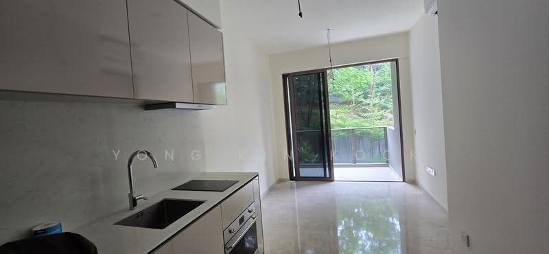 Forett at Bukit Timah, 34B Toh Tuck Road, Clementi Park / Upper Bukit Timah, 1 Bedroom, 474 sqft, Condominium For Sale, by Yong Kin Kock, 500269579 - Kitchen to Living - PropertyGuru.com.sg