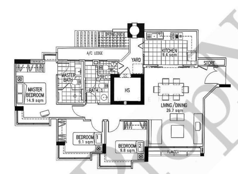 Nuovo, 25 Ang Mo Kio Avenue 9, Ang Mo Kio / Bishan / Thomson, 3 Bedrooms, 1,119 sqft, Condominium For Sale, by Lim Kah Seng, 500269608 - PropertyGuru.com.sg