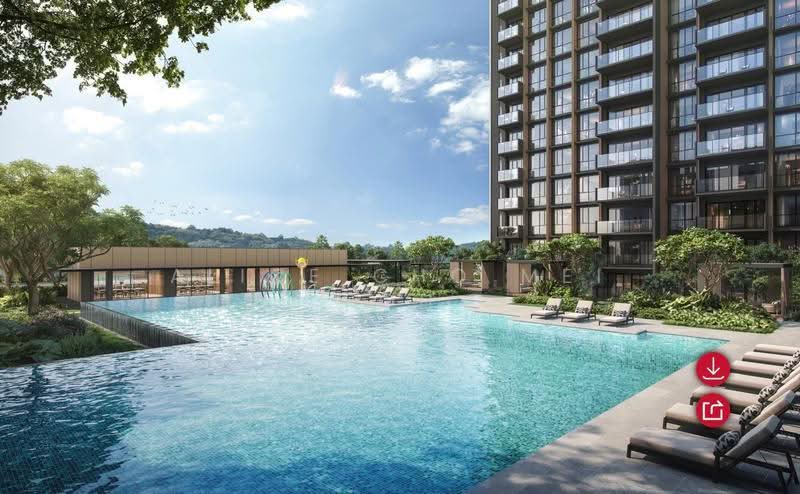 Narra Residences, 50, Dairy Farm / Bukit Panjang / Choa Chu Kang, 2 Bedrooms, 560 sqft, Condominium For Sale, by Alice Cho Mei Poh, 500269613 - Pool - PropertyGuru.com.sg