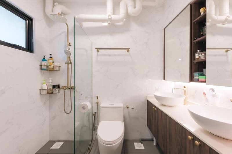 6A Boon Tiong Road, 6A Boon Tiong Road, Alexandra / Commonwealth, 3 Bedrooms, 1,238 sqft, HDB Flat For Sale, by Samuel Sim, 500269619 - Bathroom - PropertyGuru.com.sg
