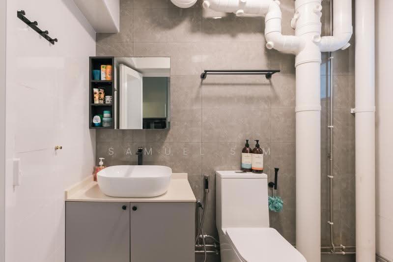 6A Boon Tiong Road, 6A Boon Tiong Road, Alexandra / Commonwealth, 3 Bedrooms, 1,238 sqft, HDB Flat For Sale, by Samuel Sim, 500269619 - Bathroom - PropertyGuru.com.sg