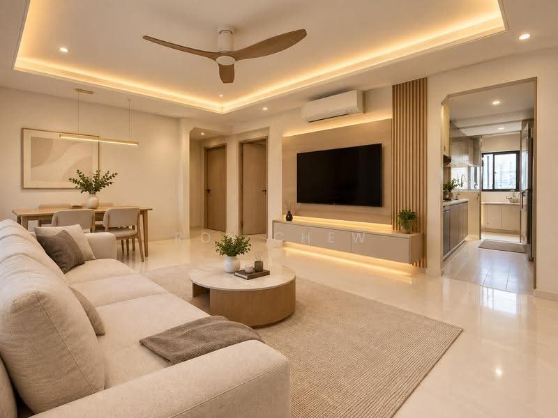 516 Jelapang Road, 516 Jelapang Road, Dairy Farm / Bukit Panjang / Choa Chu Kang, 3 Bedrooms, 1,098 sqft, HDB Flat For Sale, by Roy Chew, 500269695 - Living Room - PropertyGuru.com.sg