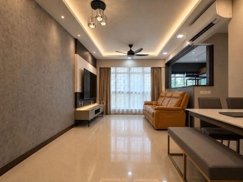 666B Punggol Drive, 666B Punggol Drive, Hougang / Punggol / Sengkang, 3 Bedrooms, 1,001 sqft, HDB Flat For Sale, by Hedy Lee, 500269712 - Living Room - PropertyGuru.com.sg