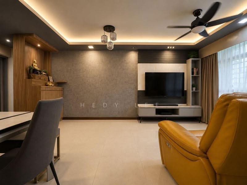 666B Punggol Drive, 666B Punggol Drive, Hougang / Punggol / Sengkang, 3 Bedrooms, 1,001 sqft, HDB Flat For Sale, by Hedy Lee, 500269712 - Living Room - PropertyGuru.com.sg