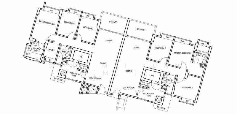 Mi Casa, 315 Choa Chu Kang Avenue 3, Dairy Farm / Bukit Panjang / Choa Chu Kang, 3 Bedrooms, 1,259 sqft, Condominium For Sale, by Sung Mei Xuan (MEI), 500269729 - PropertyGuru.com.sg