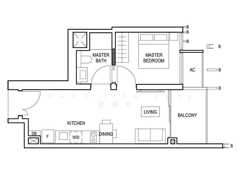 Midwood, 8 Hillview Rise, Dairy Farm / Bukit Panjang / Choa Chu Kang, 1 Bedroom, 484 sqft, Condominium For Sale, by Phang Tian Chye 彭鈿財, 500269740 - PropertyGuru.com.sg