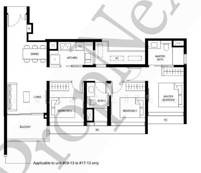 Lentor Hills Residences, 33 Lentor Hills Road, Mandai / Upper Thomson, 3 Bedrooms, 958 sqft, Apartment For Sale, by Kevin Aw 胡锦胜, 500269747 - PropertyGuru.com.sg
