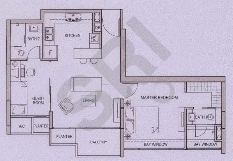 The Beacon, 130 Cantonment Road, Chinatown / Tanjong Pagar, 2 Bedrooms, 807 sqft, Apartment For Rent, by Carol Lim, 500269791 - PropertyGuru.com.sg