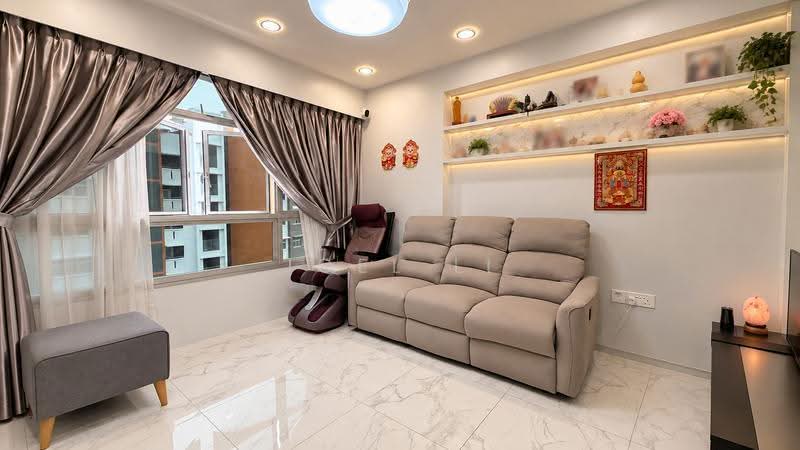 338C Anchorvale Crescent, 338C Anchorvale Crescent, Hougang / Punggol / Sengkang, 3 Bedrooms, 1,001 sqft, HDB Flat For Sale, by Joel Li, 500269807 - Living Room - PropertyGuru.com.sg