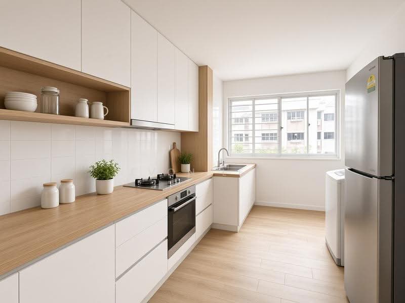 467 Jurong West Street 41, 467 Jurong West Street 41, Boon Lay / Jurong / Tuas, 3 Bedrooms, 1,302 sqft, HDB Flat For Sale, by Evon Lee, 500269838 - Kitchen - PropertyGuru.com.sg