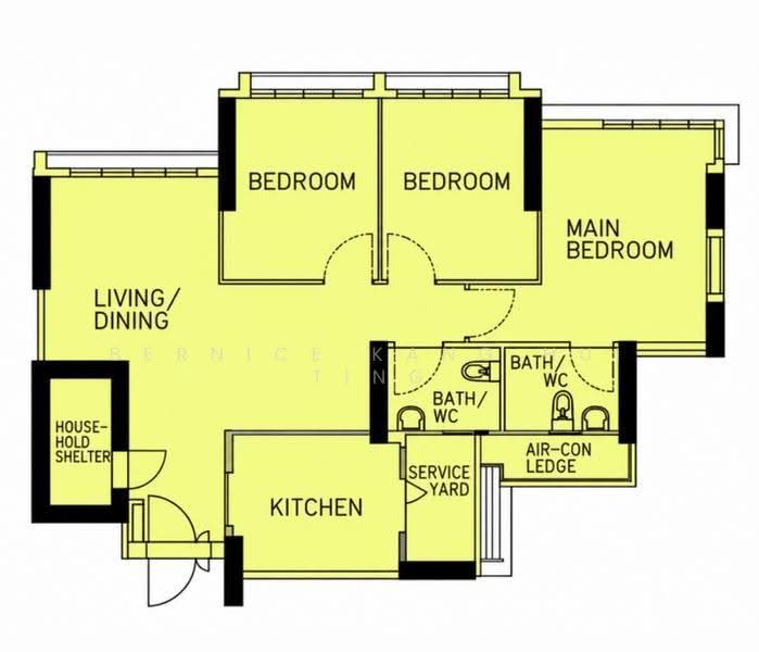 29 Ghim Moh Link, 29 Ghim Moh Link, Tanglin / Holland / Bukit Timah, 3 Bedrooms, 1,001 sqft, HDB Flat For Sale, by Bernice Kang Hui Ting, 500269846 - PropertyGuru.com.sg
