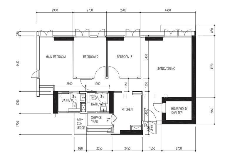 92 Dawson Road, 92 Dawson Road, Alexandra / Commonwealth, 3 Bedrooms, 893 sqft, HDB Flat For Sale, by Kenneth Yeo, 500269864 - PropertyGuru.com.sg