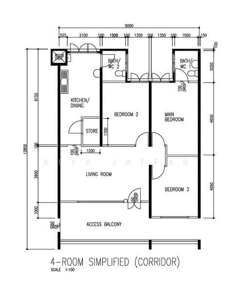 132 Bedok Reservoir Road, 132 Bedok Reservoir Road, Bedok / Upper East Coast, 2 Bedrooms, 904 sqft, HDB Flat For Sale, by Affa Jaffar, 500269872 - PropertyGuru.com.sg
